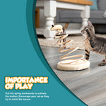 Cat Spiral Springing Toy