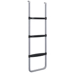 2 Steps/3 Steps Galvanised Steel Trampoline Ladder Climbing | Medium | Silver
