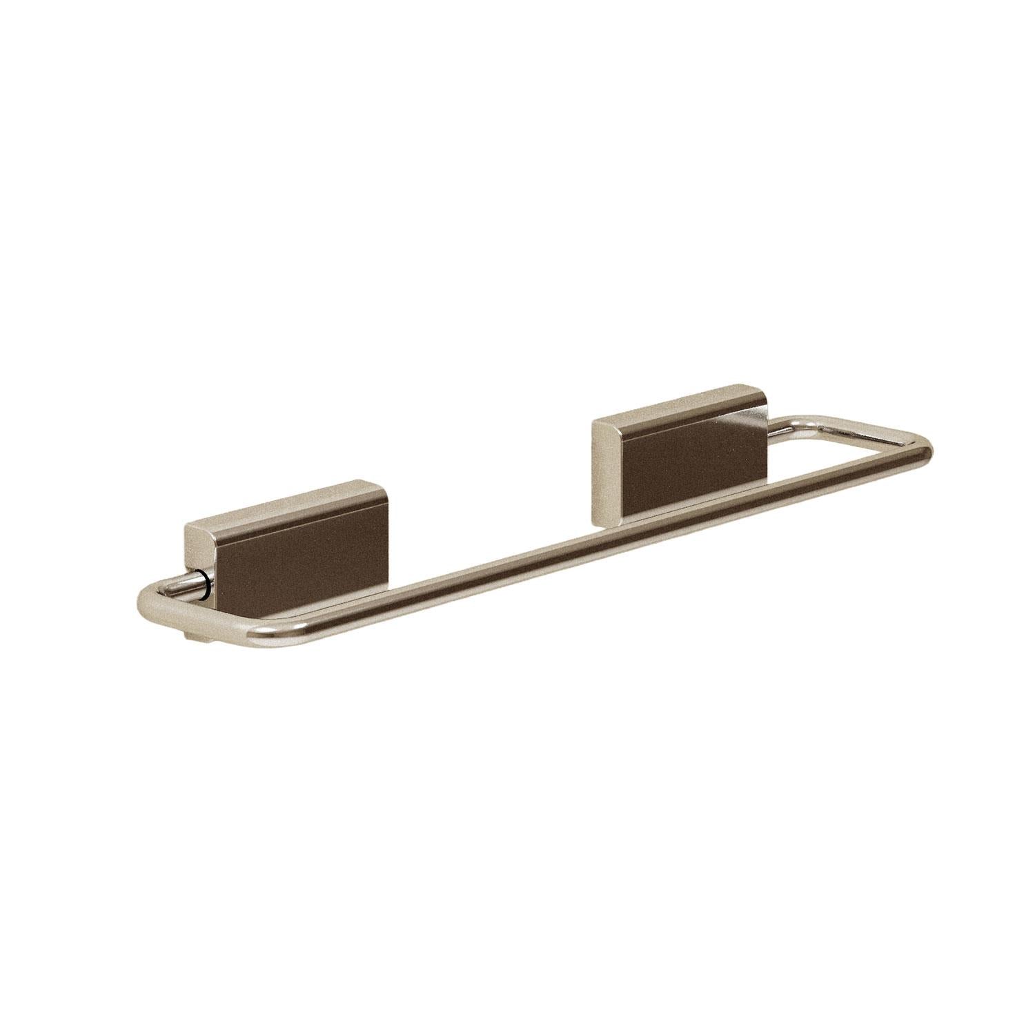Towel Rail, 30cm Screw-in Or Self-adhesive Chrome Silver, Next Collection