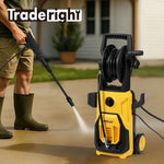 Electric Pressure Washer 3500psi High Power Jet Car Cleaner Garden | Yellow & Black