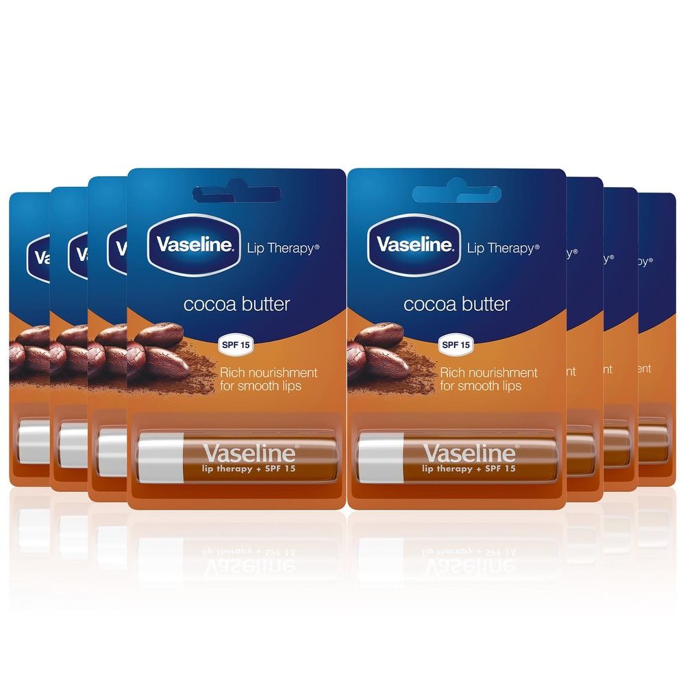 Lip Therapy Balm Sticks, Cocoa Butter 4gm Moisturizing Lip Care | Set-of-8