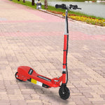 Folding Kids Electric Scooter 7-14 Adjustable Battery Power | Red