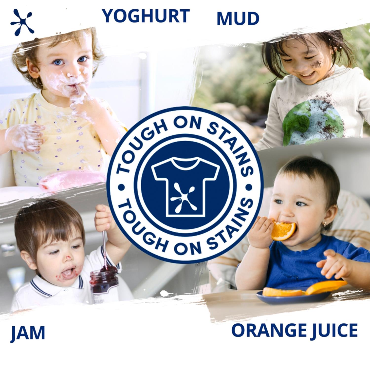 3-in-1 Washing Capsules Gentle Next To Sensitive Skin, 32 Washes, 4pk | Set-of-4