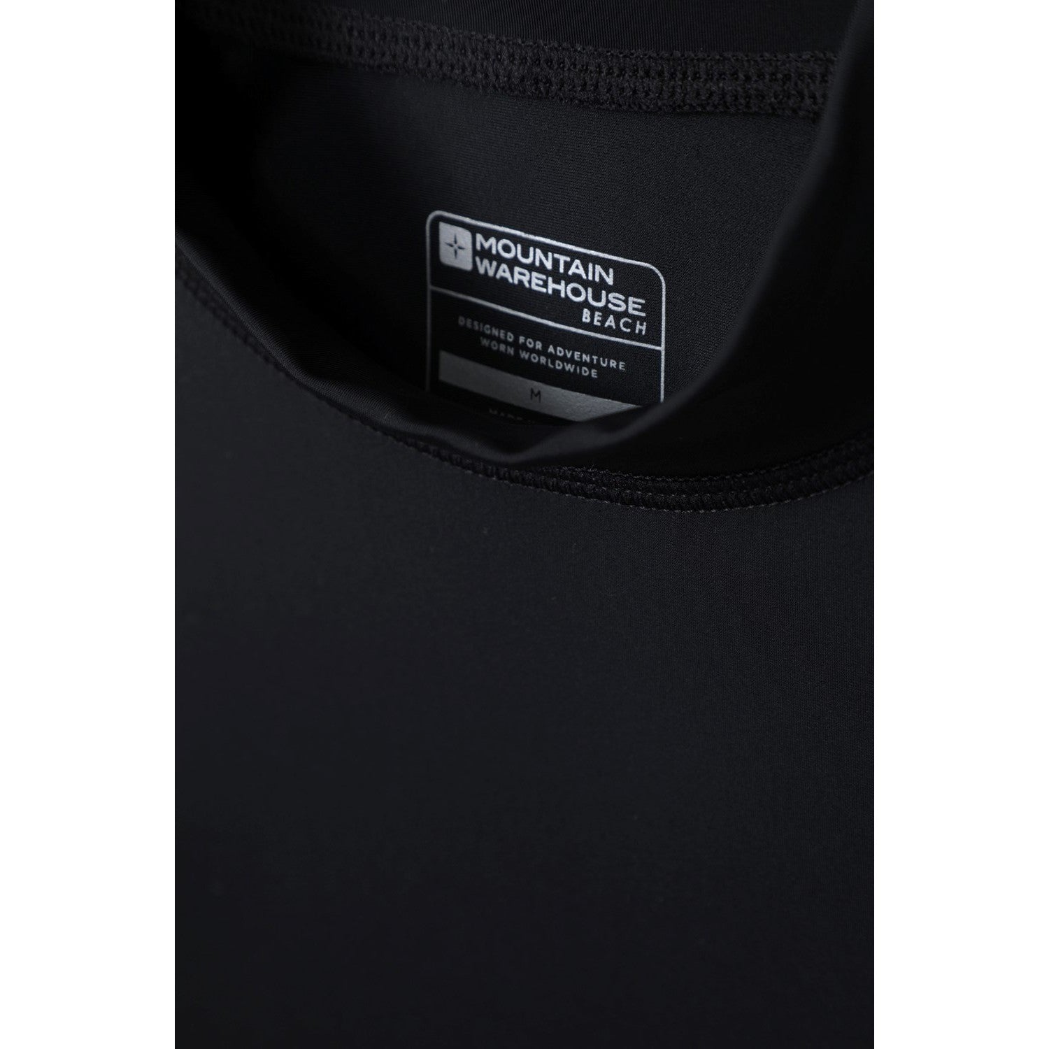 Mens Uv Protection Rash Guard | Medium | Black