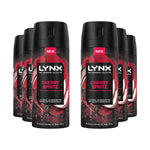 Men Deodorant Body Spray Cherry Spritz With 72hrs Freshness 150ml, 6 Pack | Set of 6