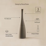 Toilet Brush & Holder, Soft-finish Coating, Saku Collection | Vulcano