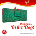 Heavy Duty Christmas Tree Storage Bag Fits Trees Up To 9ft W/ Zip Closure