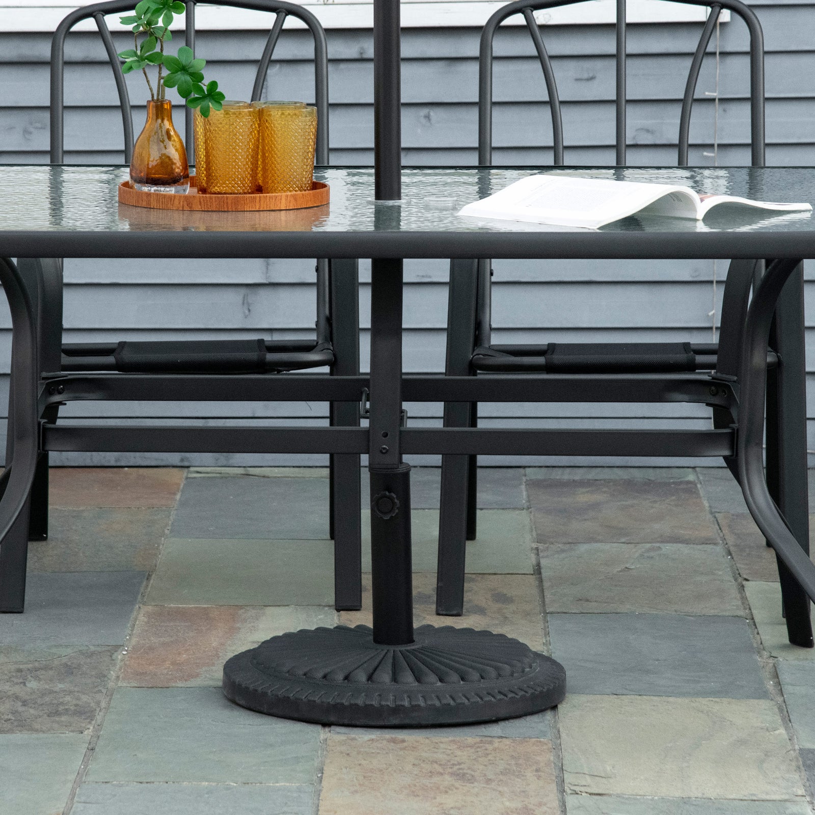 Parasol Base Stand Round For Φ35mm, Φ38mm, Φ48mm