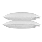 Duck Feather & Down Euro Continental Pillow Pair - 40cm X 80cm (16"x32")