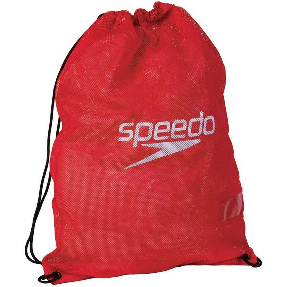 Wet Kit Mesh Drawstring Bag | One Size | Red