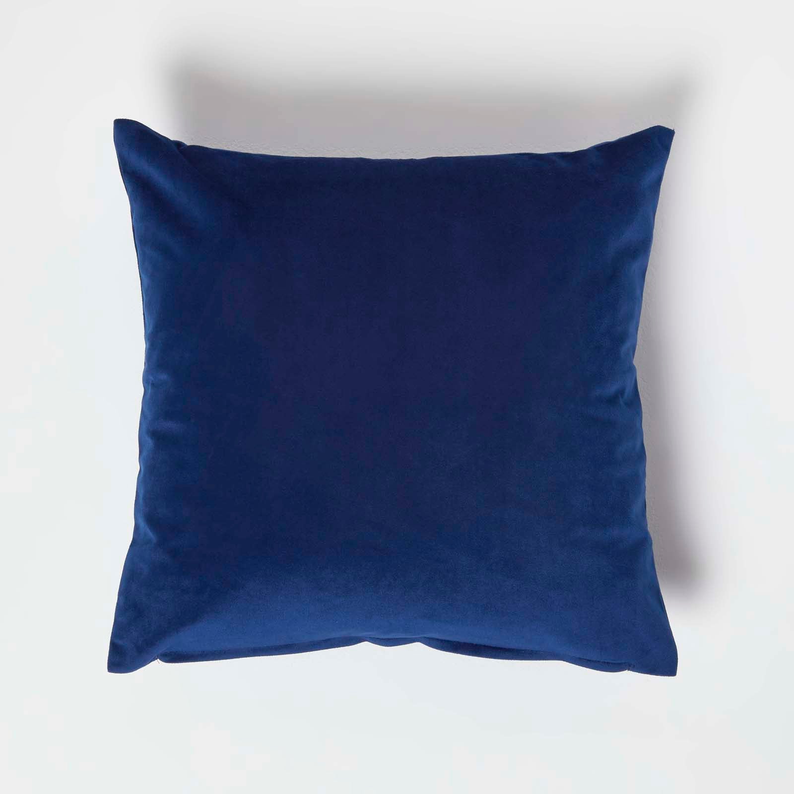 Velvet Cushion With Microfibre Insert | 45cm x 45cm | Navy Blue
