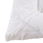 Quilted Mattress Topper With Thick 10cm Padding – Soft Brushed Fabric, Breathable Support & Secure Fit Straps | Single | White