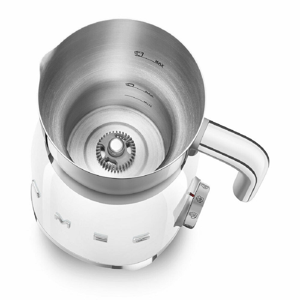 MFF11 50's Style Milk Frother | White