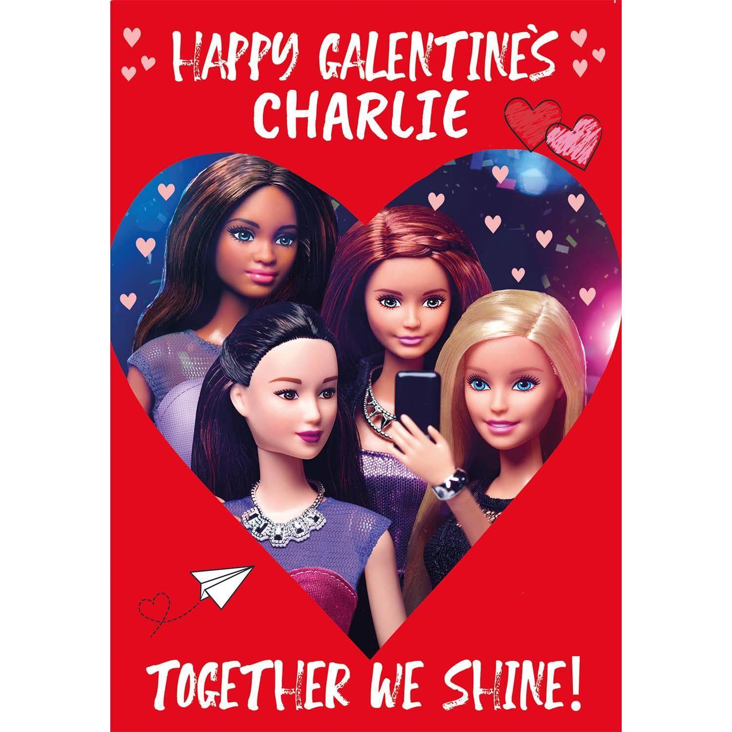 Personalised 'galentine's' Valentine's Day Card Official Product