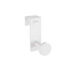Double Towel Rail | Matte Black | Screws Installation | 10 X 2 X 60 Cm | Matte White