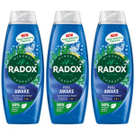 Body Wash & Shampoo 2in1 Feel Awake Men With Fennel & Sea Minerals 675ml, 3pk | 3 | Blue