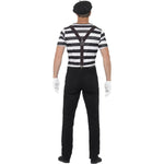 Gentleman Mime Artist Costume | Medium