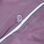 Egyptian Cotton Duvet Cover With Pillowcase, 200 Tc | Super King | Grape