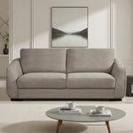 Fairview Soft Fabric 3 Seat Sofa | Brown