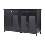 Mdf Sideboard Buffet Cabinet With 2 Drawers