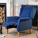 Barksdale Recliner Armchair | Dark Blue