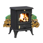 Cast Iron Multifuel Stove + Firewood Starter Kit | 4.5kw | Cast Iron