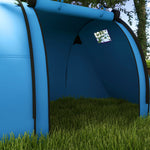 2 Room Camping Family Tent For 3-4 Man, 3000mm Waterproof | Sky Blue