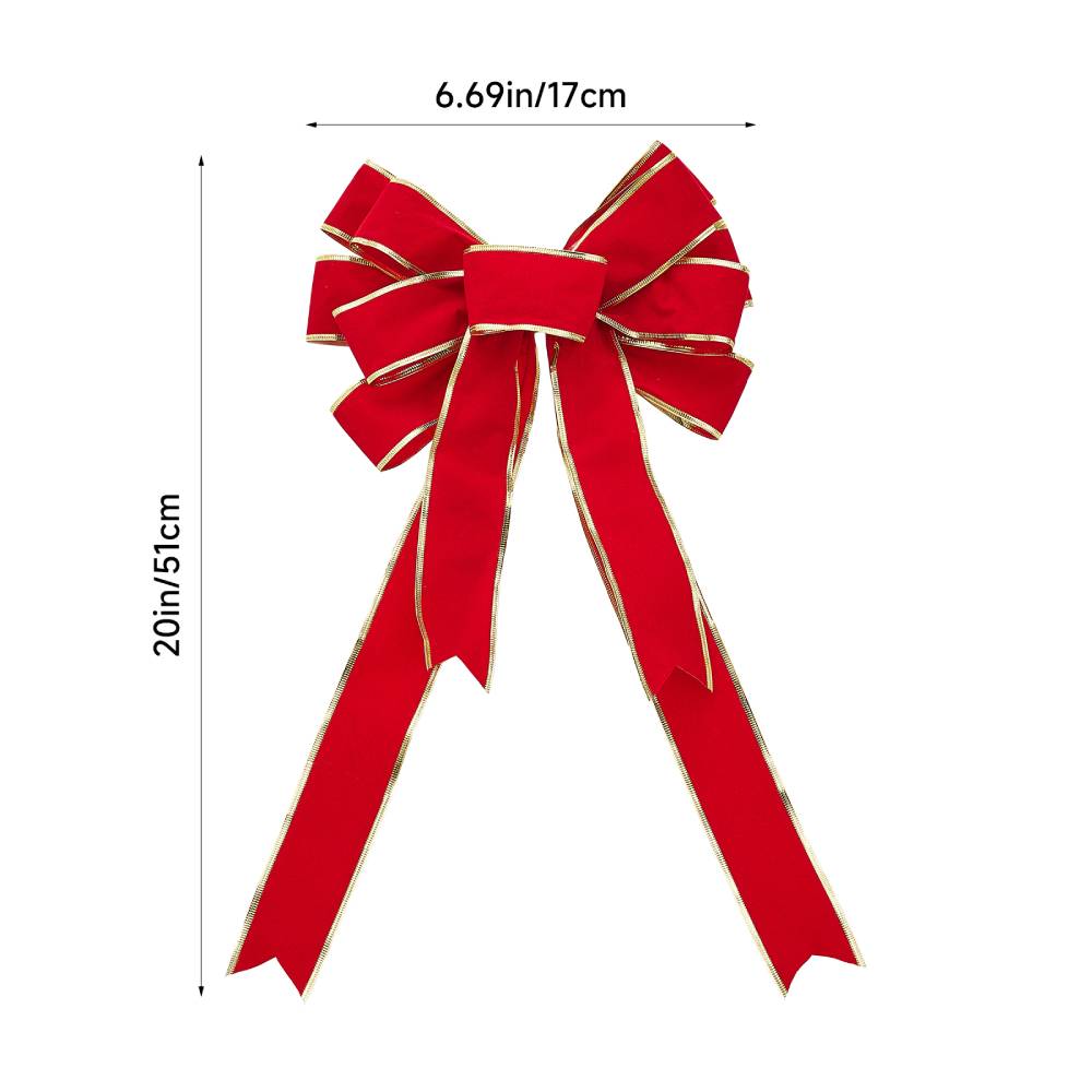 2-pack Christmas Bows
