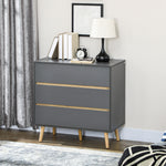 Chest Of Drawers, 3 Drawer Storage Cabinet Organiser Bedroom