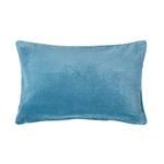 Luxury Cotton Velvet Cushion Cover | 30cm x 50cm | Blue