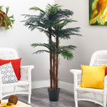 180cm H Large Artificial Palm Tree Fake Plant In Pot