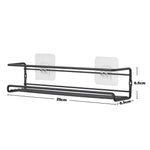 Wall Mount Metal Wire Spice Rack Set Of 4