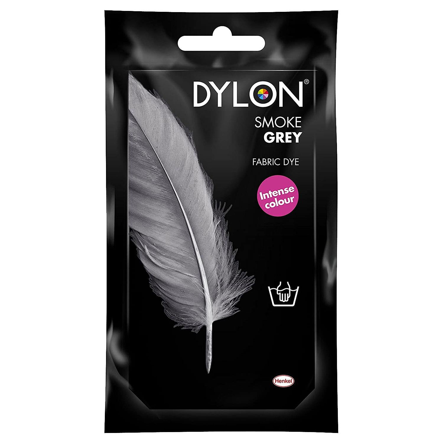 Hand Fabric Dye Sachet, Smoke Grey,  2 Packs Of 50g