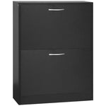 Two Drawer Shoe Storage Cabinet For 12 Pairs
