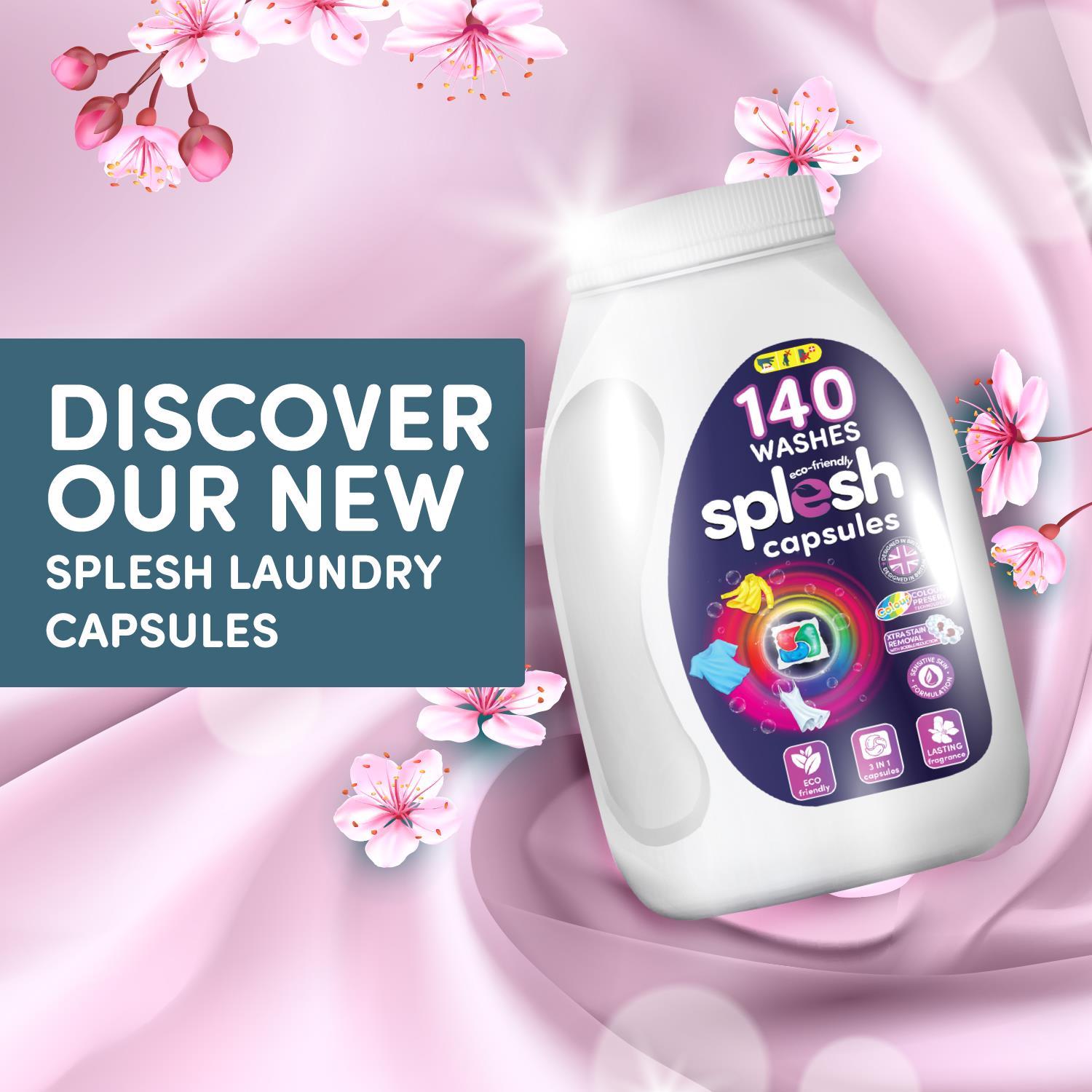 Cleaning Bundle Of 3-in-1 Dishwasher 150 Capsules & Laundry 140 Capsules