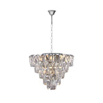 Chelsea Chandelier Magnificent 50cm Centrepiece In Crystal And Chrome