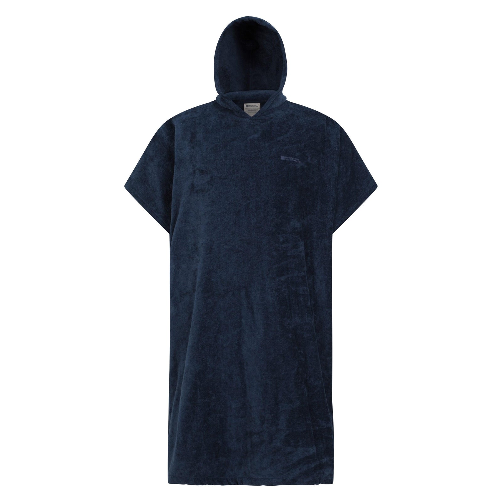 Mens Driftwood Poncho | One Size | NavyBlue