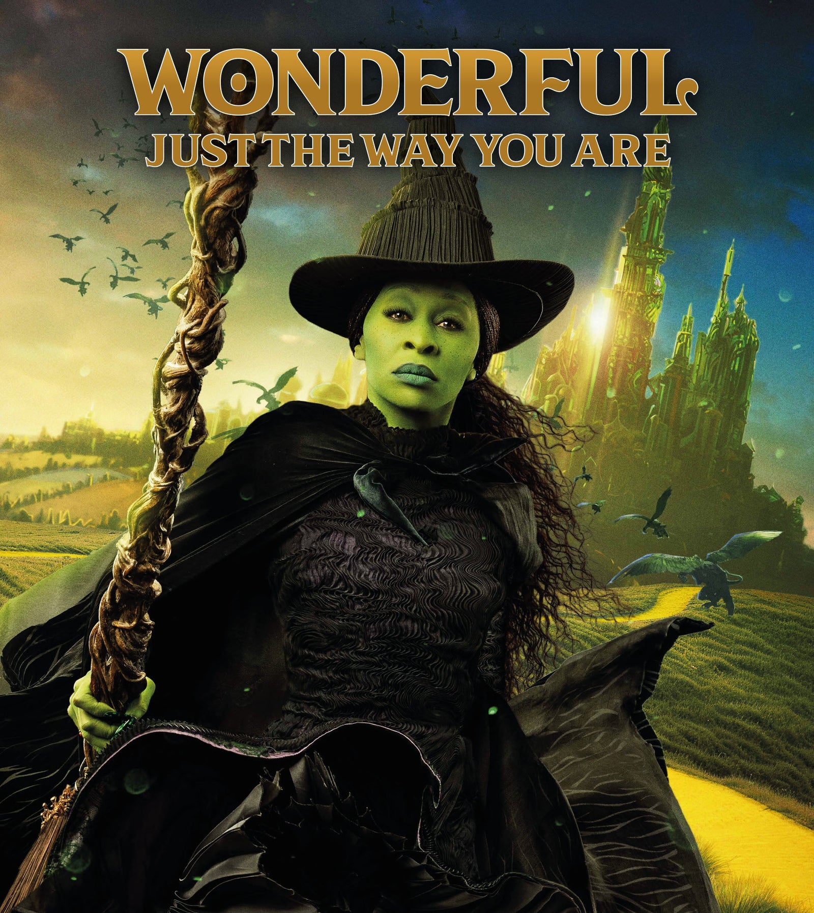 Elphaba 'wonderful' Card Official Product