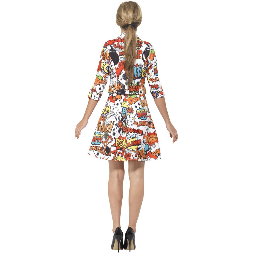 Comic Strip Suit, With Dress | Small