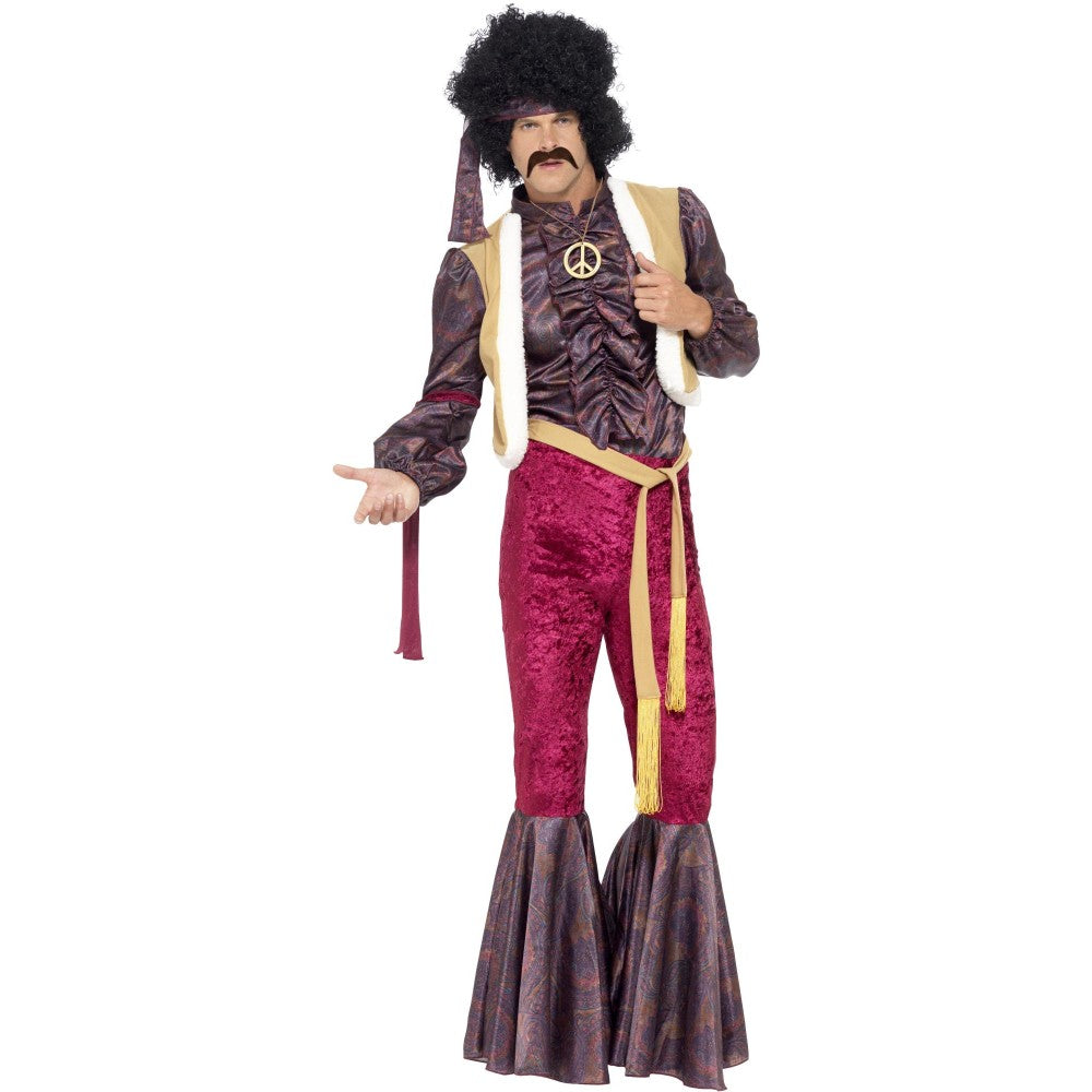 70s Psychedelic Rocker Costume | Medium