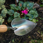 Heart-shaped Stainless Steel Hand Trowel With Fsc Ash Handle | 33cm