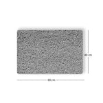 Spaghetti Anti Slip Shower/Bath Mat | 40 x 60cm | Grey