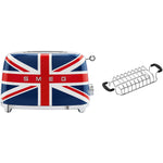 Tsf01 2 Slice Toaster With Bun Warmer Set | Multi Colour