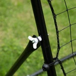 Rebounder Net Practise Football Target Goal | Black