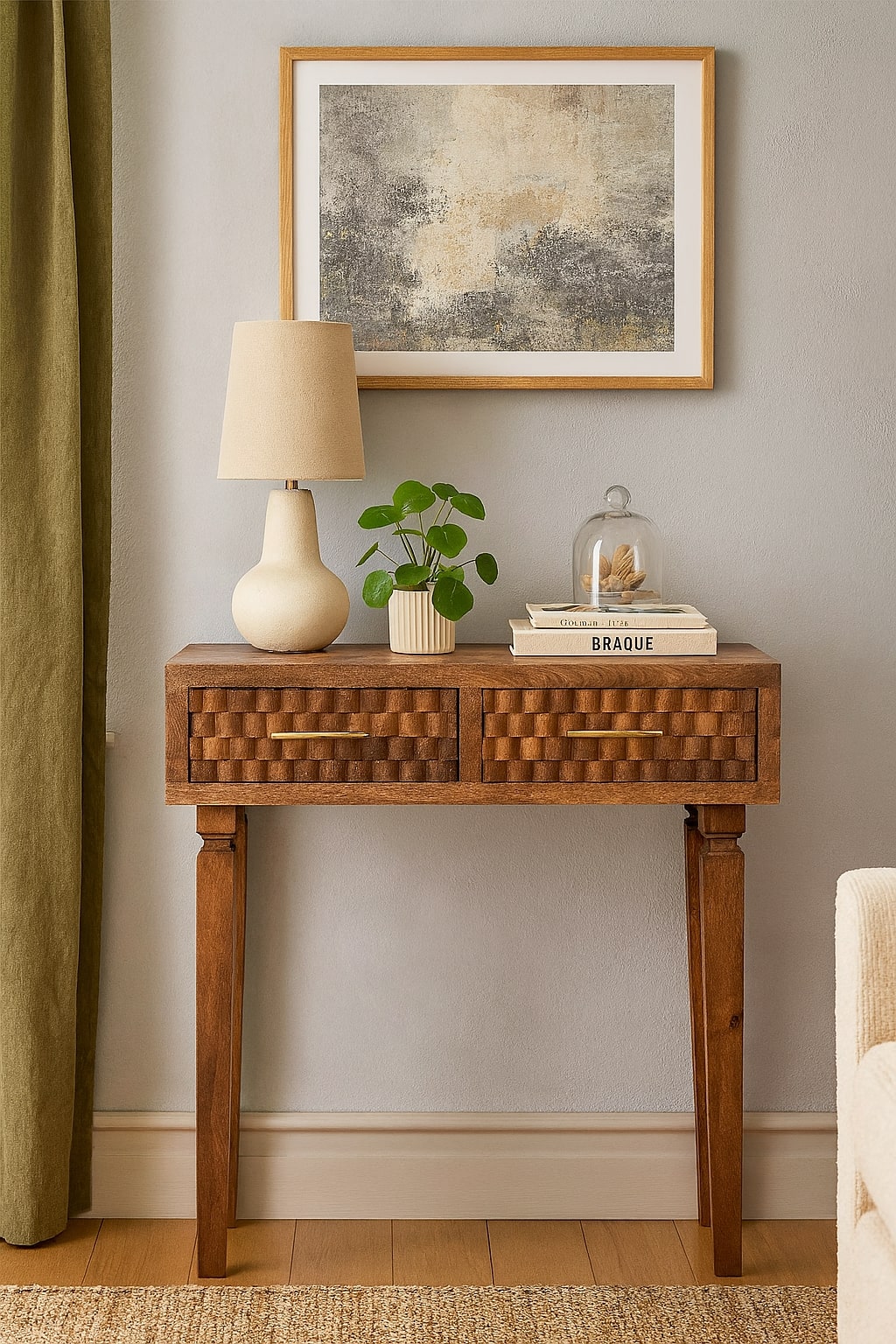 Artisan Furniture Arno Console Table In Golden Teak