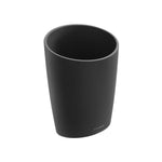Toothbrush Holder, Matt Black, Unique Design Soft Finish Saku Collection