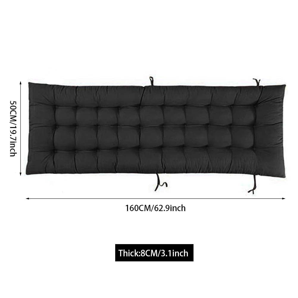 Sun Lounger Cushion Chair Sofa Cushion Cover Black