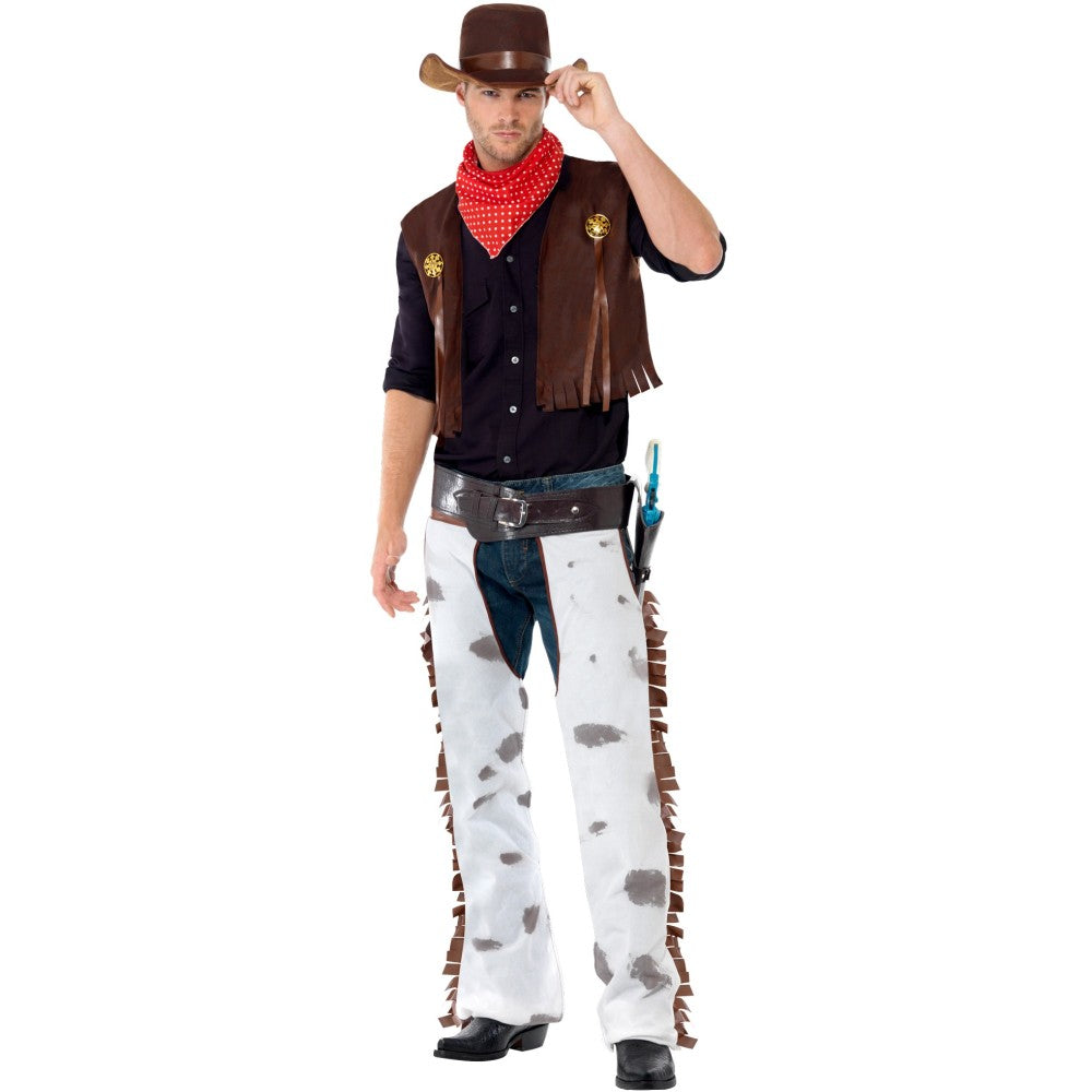 Cowboy Costume, Brown | Medium