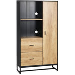 Microwave Stand With Storage Cabinet