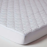 Luxury Triple Fill Mattress Protector | European King | White